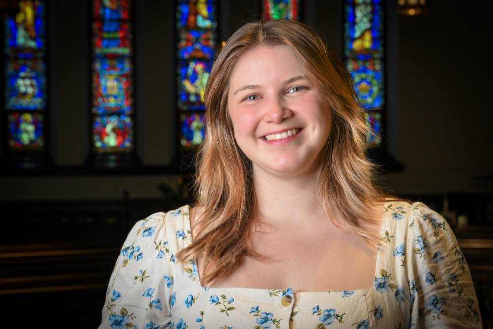 Calvary Choral Scholar Meg Graves