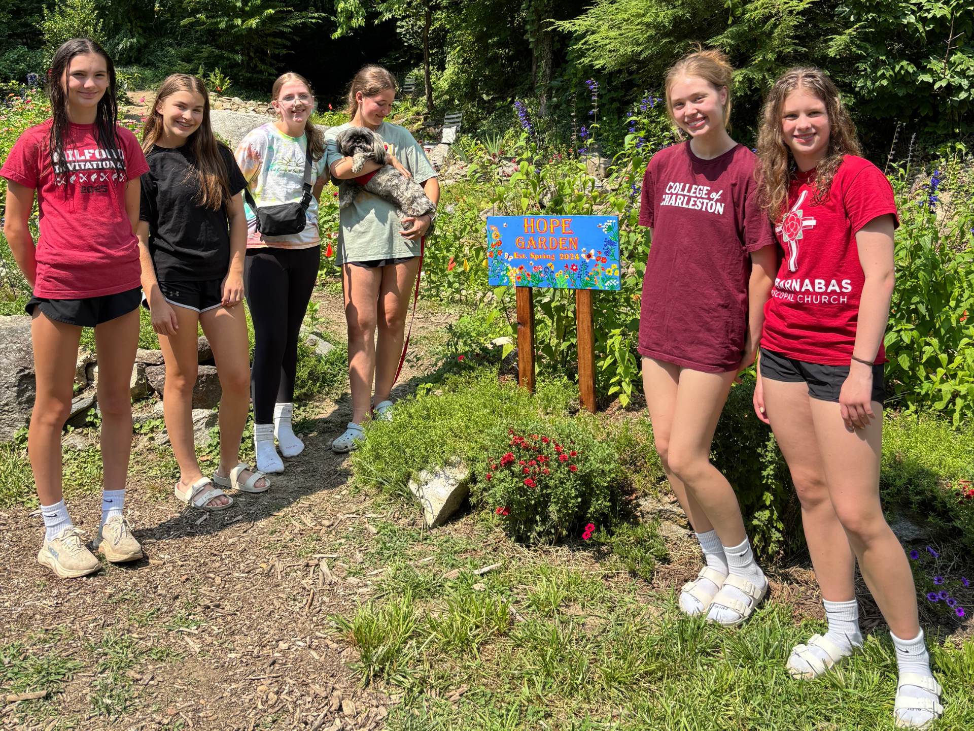 Calvary Youth Mission Trip Hope Garden